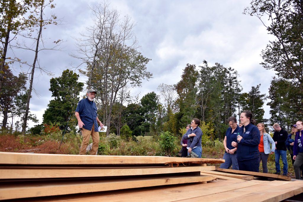 tour of the outdoor classroom